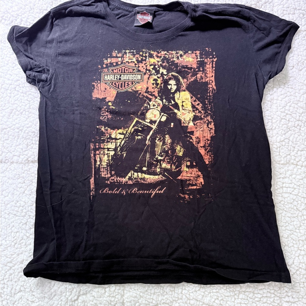 Harley-Davidson Black Graphic T-Shirt